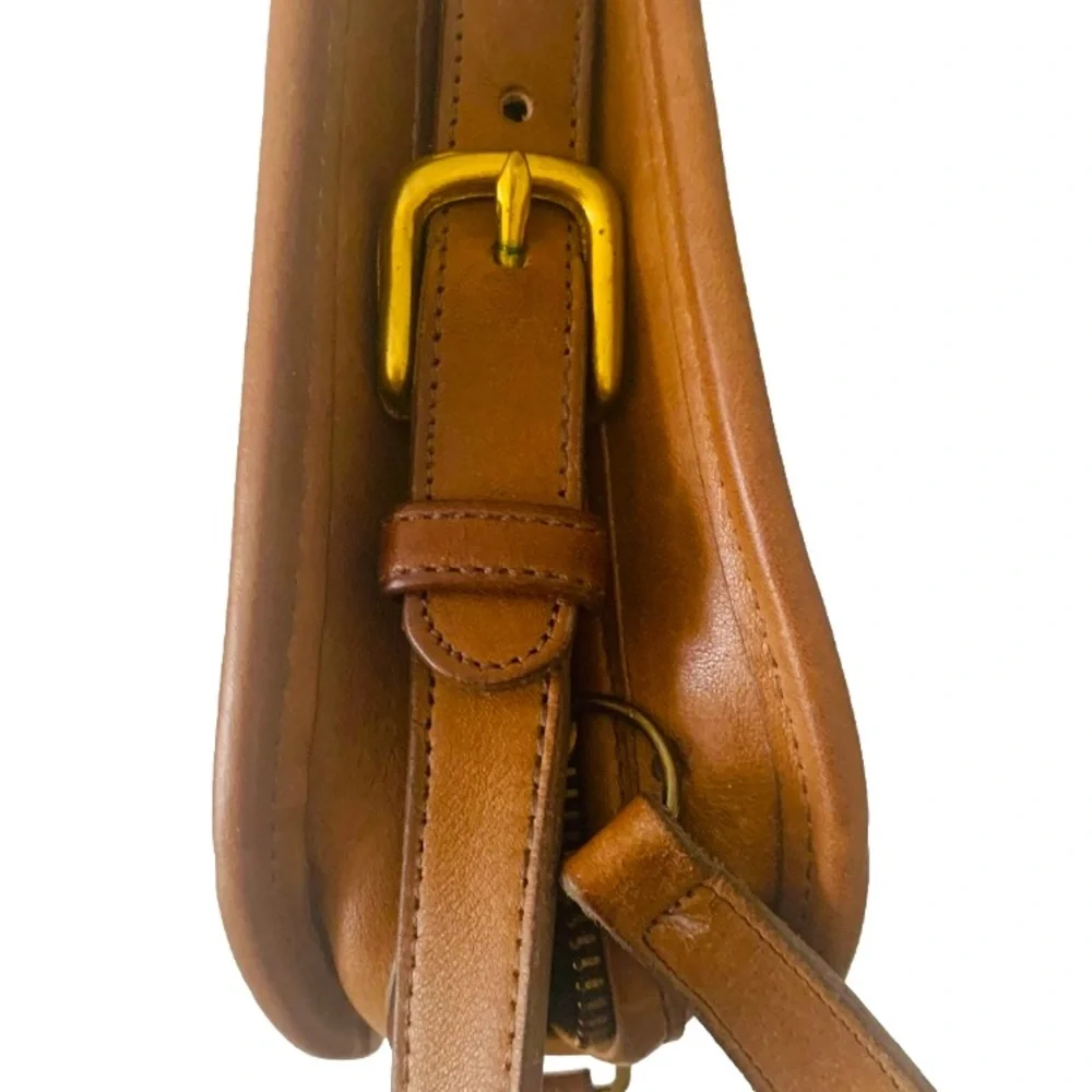 Coach Vintage Leather Brown Shoulder/Crossbody Bag 6726 Purse Y2K 90s Rare